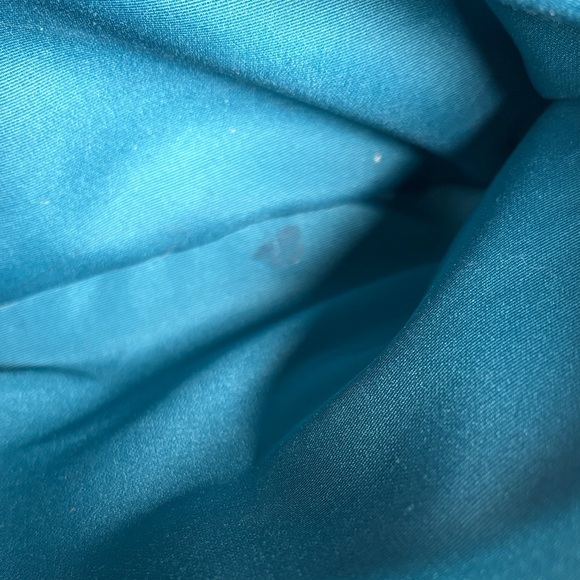 Coach Mini Christie Carryall in Metallic Dark Teal - Picture 13 of 13